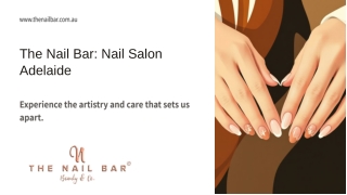 The Nail Bar Nail Salon Adelaide