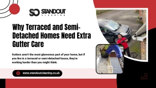 Why Terraced and Semi-Detached Homes Need Extra Gutter Care