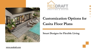 Customization Options for Casita Floor Plans