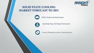 Solid State Cooling Market Growth Analysis by Size and Share: 2031