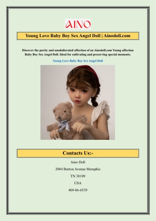 Young Love Baby Boy Sex Angel Doll | Ainodoll.com