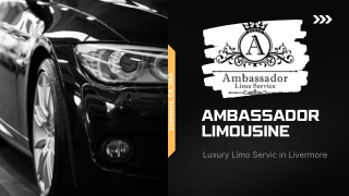 Livermore Limo Rental