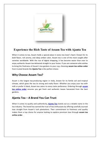 Buy Tea Online | Premium Loose Leaf & Teabags