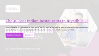 The 10 Best Indian Restaurants In Riyadh 2025