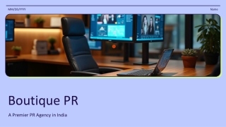Boutique PR Agency Delhi