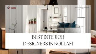 Best Interior Designers in Kollam