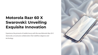 Buy Motorola Razr 60 Swarovski Edition - Ice Melt Flip Phone | Jumbo Electronics