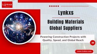 Building Materials Global Suppliers