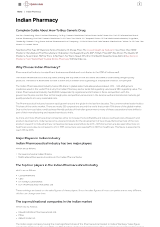Indian Pharmaceutical