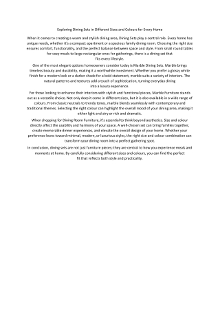 Exploring-Dining-Sets-in-Different-Sizes-and-Colours-for-Every-Home