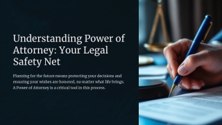 Comprehensive Power of Attorney Legal Support