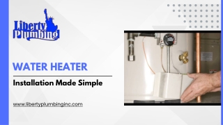 Water Heater Installation Made Simple