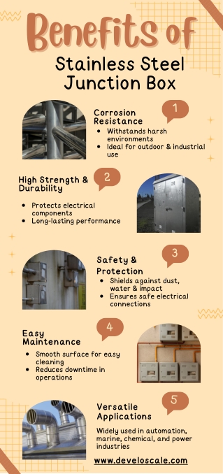 Stainless Steel Junction Box – Durable & Reliable Protection