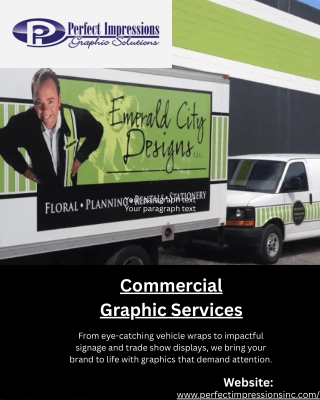 Boost Your Brand with Professional Commercial Graphic Services | Perfect Impress
