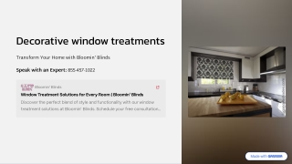 Decorative Window Treatments for Style and Function