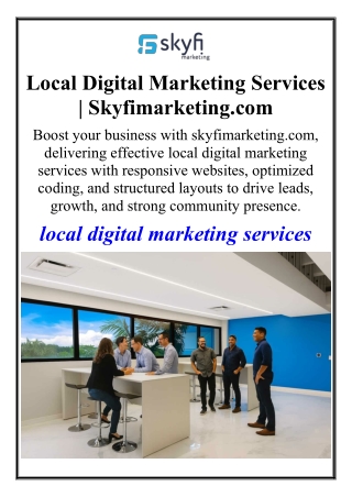 Local Digital Marketing Services | Skyfimarketing.com