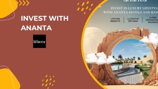 Invest Smart with Ananta Hotel Investment Scheme – Book Now!