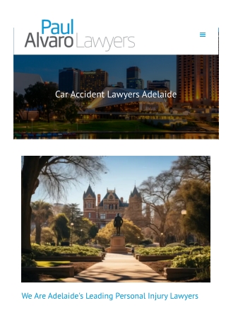 Car Accident Lawyers Adelaide