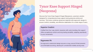 Buy Knee Support Hinged Neoprene for Pain Relief & Stability – Tynor