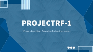 Duncan Clark Project RF1 – Leading Renewable Industrial Innovation Globally