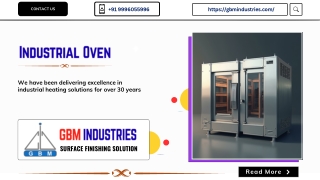 Best Industrial Oven Manufacturer in Haryana