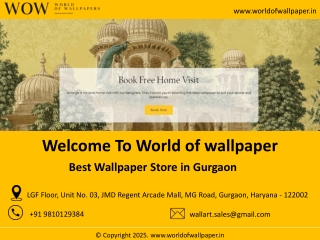 Wallpaper Showrooms near me