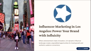 Influencer Marketing Los Angeles