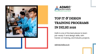 Top IT & Design Training Programs in Delhi 2025