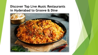 Discover Top Live Music Restaurants in Hyderabad to Groove & Dine!