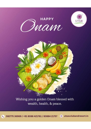 Happy Onam_Utsav_Best Resorts Bangalore