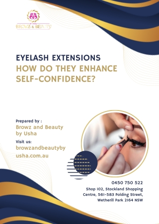 Eyelash Extensions – How Do They Enhance Self-Confidence?