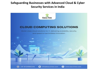 Safeguarding business with advanced cloud & cyber security service in India