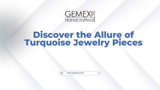 Discover the Allure of Turquoise Jewelry Pieces