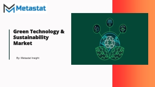 Green Technology & Sustainability Market