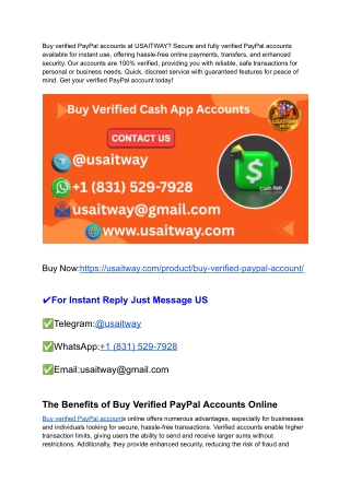 How To Buy Verified PayPal Accounts A Step By Step Guide