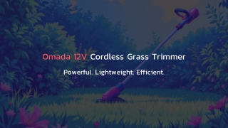 Omada 12v Cordless Grass Trimmer