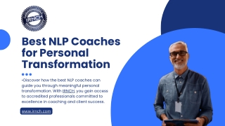 Best NLP Coaches for Personal Transformation – A Guide by IRNCH