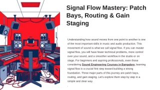 Signal-Flow-Mastery-Patch-Bays-Routing-and-Gain-Staging