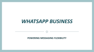 Unofficial WhatsApp Powering Business Messaging