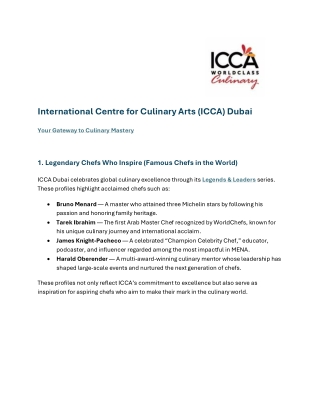 World’s Most Famous Chefs You Should Know