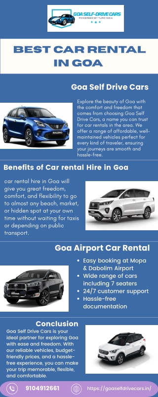 Best Car Rental in Goa