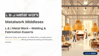 Metalwork Middlesex | Welding, Fabrication & Custom Metal Services