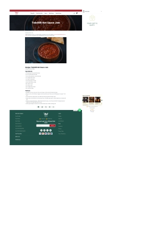 Tabchilli Hot Sauce Jam: A Sweet & Spicy Fusion with Hot Sauce Dubai