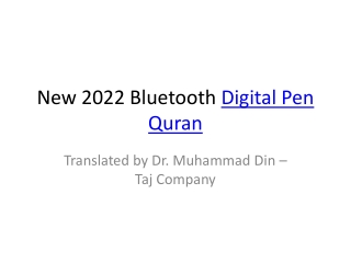New_Bluetooth_Digital_Pen_Quran_2022