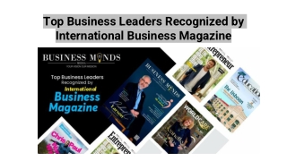 International Business Magazines (1)