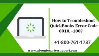 Methods for the effective resolution of QuickBooks Error 6010