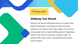 Daily Bhutan Teer Result Live Common Tips shillongteerresult.one