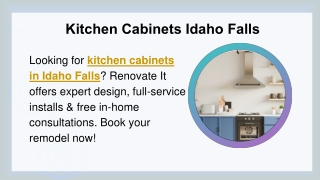 Kitchen Cabinets Idaho Falls