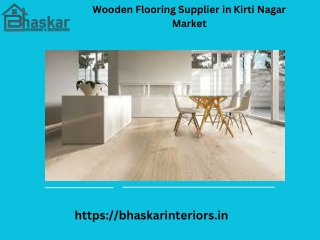 Wooden Flooring Supplier in Kirti Nagar Market - Bhaskar interiors