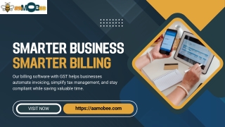 Smarter Billing, Smarter Growth – Billing Software with GST